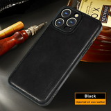 Premium Leather Shockproof Magnetic Wireless Charging Case for iPhone 14 13 12 series