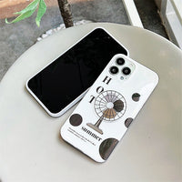 Korea 3D Ice Cream Coffee Ring Holder Case for iPhone 11 12 13 Pro Max