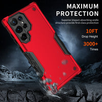 Camera Protection Shockproof Armor Non Slip Bumper Case For Samsung Galaxy S22 Ultra Plus