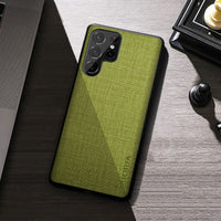 Premium Cloth Texture Case for Samsung S22 Ultra Plus