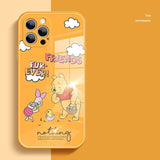 Silicone Cartoon Case for iPhone 14 13 12 series