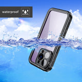 2M IP68 Waterproof Outdoor Diving Case for Apple iPhone 14 series