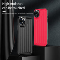 Leather Metal Camera Protector Shockproof Case For iPhone 13 12 11 Series