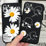 Fashion Flowers Soft Phone Case For iPhone 12 11 Series