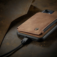 Retro Leather Wallet Card Slot Case For iPhone 13 12 11 Series