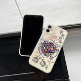 Brain Game Soft Silicon Camera Lens Protection Phone Case For iPhone 12 11 Series
