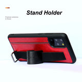 PU Leather Bracket Wristband Hand Strap Card Holder Case for Samsung Galaxy Note 20 Ultra S20 Ultra S20 Plus