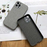 Soft Suede Leather Anti knock Full Protection Case For Apple iPhone 12 11 Series