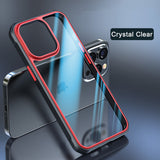 Transparent Shockproof Back Case for iPhone 13 12 11 Pro Max Mini