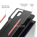 Luxury Aluminum Metal Silicone Bumper Case for Samsung Galaxy S22 S21 S20 Note 20 Ultra Plus FE