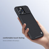 Textured Pro Nylon Camera Protect Back Soft Cover For iPhone 13 12 series