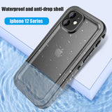 Full Body Shockproof Protect Screen Cases With Hand Strap Waterproof Case For iPhone 12 Series