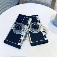 Fashion Vintage Camera Phone Case For Samsung Galaxy Note 20 series