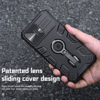 Slide Lens Protection Armor Case for iPhone 14 series