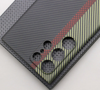 600D Tricolor Carbon Fiber Case for Samsung Galaxy S23 Ultra
