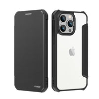 Flip Leather Airbags Shockproof Magnet Case for iPhone 13 Series