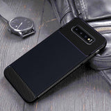 Soft On Luxury Silicone Plain Matte Silicon Half-wrapped Case For Samsung Galaxy S10