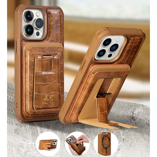 Multi-Function Wallet Magnetic Stand Holder Leather Case For iPhone 14 13 12 series