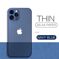 Translucent Ultra Thin Matte Case for iPhone 14 series