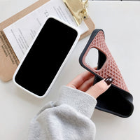 Soft Silicone Waffle Shoe Sole Phone Case For Iphone 13 12 11 Series