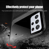 6D Soft Back Covers Shockproof Leather Flip Phone Case For Samsung Galaxy S21 Ultra