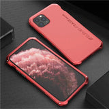 Luxury Shockproof Armor Element Metal Case For iPhone 11 Series