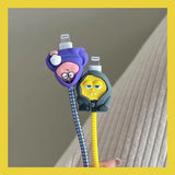 3D Cartoon Charger Cable Protective USB Charging 18/20W Silicone Cable For iPhone 14 13 12 series