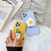 3D Cute Cartoon Oreo Cookies Soft Case Holder Cover for iPhone 11 Pro Max X XR XS  Samsung S8 S9 S10 Note