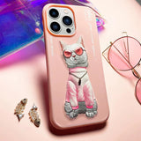 3D Embroidery Cute Case for iPhone 14 series