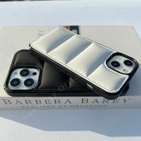 3D Fabric Cross Hard Case For iPhone 15 14 13 12 series