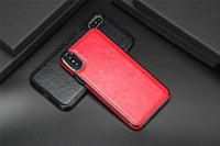 Leather Business Luxury Style Case For Apple iPhone X