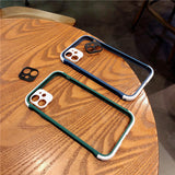 Luxury Shockproof Lens Protection Case For iPhone 12 11 Series