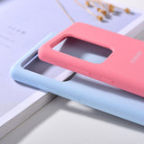 Liquid Silicone Original Samsung Galaxy S20 Series Half-wrapped Case High Quality