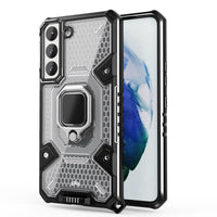 Honeycomb Heat Dissipation Magnetic Suction Support Case for Samsung Galaxy S22 S21 Ultra Plus