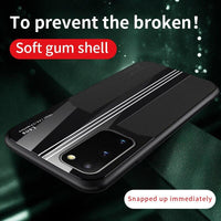 Luxury Leather Silicone Shockproof Case For Samsung Galaxy S20 Series
