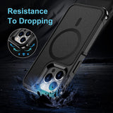 Magnetic Case Military Grade Protection Back Shockproof Phone Case for iPhone 13 12 Pro Max Mini