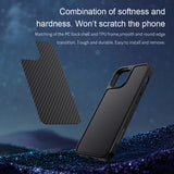 Thin Light PC+TPU Synthetic Fiber Case For iPhone 13 Series