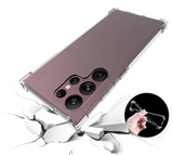 Transparent Shockroof Silicone Case For Samsung S23 S22 S21 series