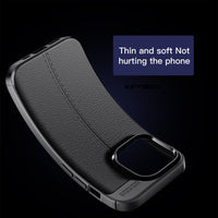 Leather Texture Shockproof Case for iPhone 14 series