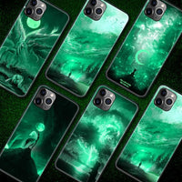 Luxury Moonlight Unicorn Luminous Glass Shockproof Case For iPhone 11 Series