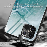 tempered glass case for IPhone 12