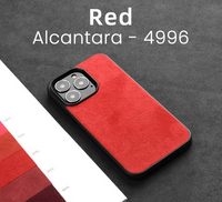 Alcantara Artificial Leather Case For iPhone 14 13 12 series