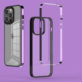 Luxury Plating Transparent Silicone Case for iPhone 14 13 series