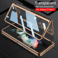 Transparent 360 Full Protection Case for Galaxy Z Fold 3