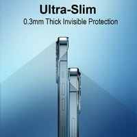 Ultra Thin Frameless Hard PC Clear Case for iPhone 13 12 11 Series