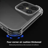 Clear TPU ShockProof Soft Silicone Case For iPhone 12 Series