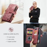 Leather Wallet Card Slot Case For iPhone 13 12 11 Series