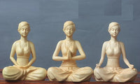 Character statue yoga beauty