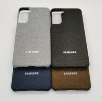 Canvas Patterm Protective Case For Galaxy S21 S20 Note 20 Series
