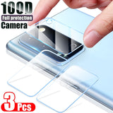 3Pcs Camera Screen Protector Glass For Samsung Galaxy S20 S21